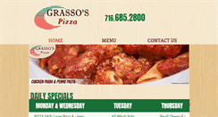 Desktop Screenshot of grassospizza.com