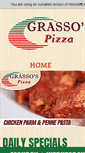 Mobile Screenshot of grassospizza.com